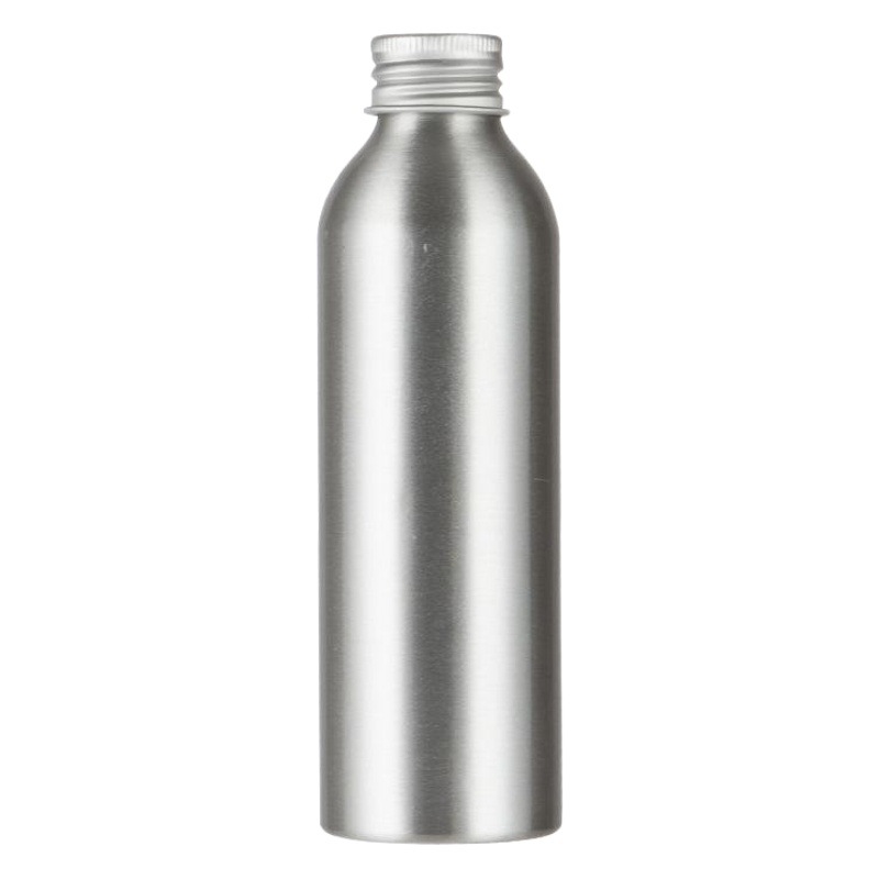 En stock botella de aluminio cubierta de aluminio 40-250ml tóner cosmético limpiador coche agente de limpieza sub-botella de aluminio puede