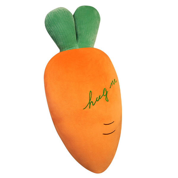 Cute cartoon carrot soft pillow for sleep