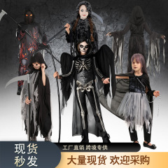 ハロウィーン怖いコスチューム子供死神コスプレ衣装幼稚園祭りパーティーコスチューム
