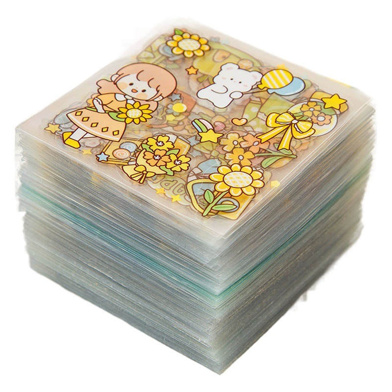 Массовая ручная наклейка на счет мультфильм ПЭТ Водонепроницаемая наклейка декоративный материал наклейка на счет на руку чашка для мобильного телефона DIY маленькая наклейка
