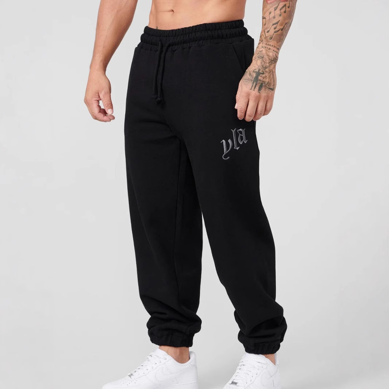 New YOUNGLA Men's Sports Pants Heavy Trousers Trousers with Trousers Print for Joggers Sports Fitness Tilt Pants Sweatpants