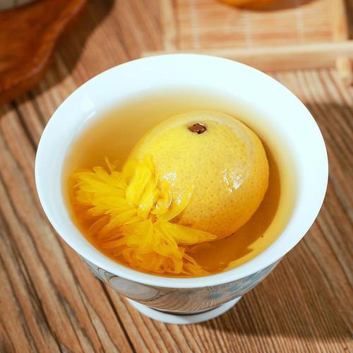 Heng Yun Lemon Chrysanthemum Tea, Xiao Meng Ju Red Tea, Golden Silk Chrysanthemum, Ancient Tree Yunnan Black Tea with Lemon Slices - Wholesale Famous Tea