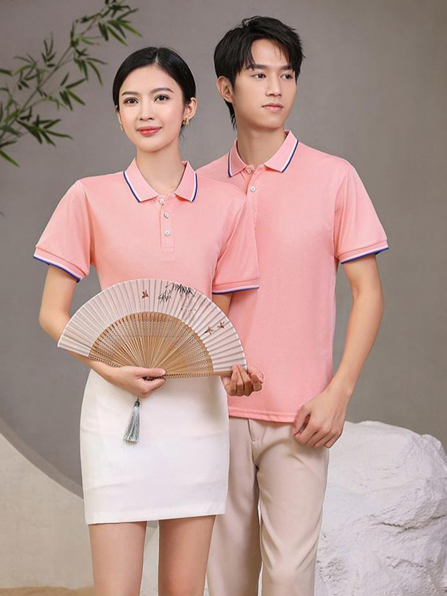 Trajes de trabajo camiseta polo logotipo de hielo solapa camiseta cultural publicitaria corporativa bordada personalizada