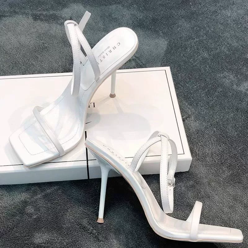 Summer comfortable glossy Korean sandals, internet celebrity