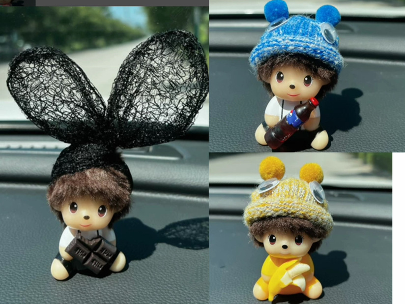 Corona modelo de automóvil adornos de automóvil almohadilla de plumas accesorios de automóvil adornos de automóvil decoración de automóvil en línea para chicas