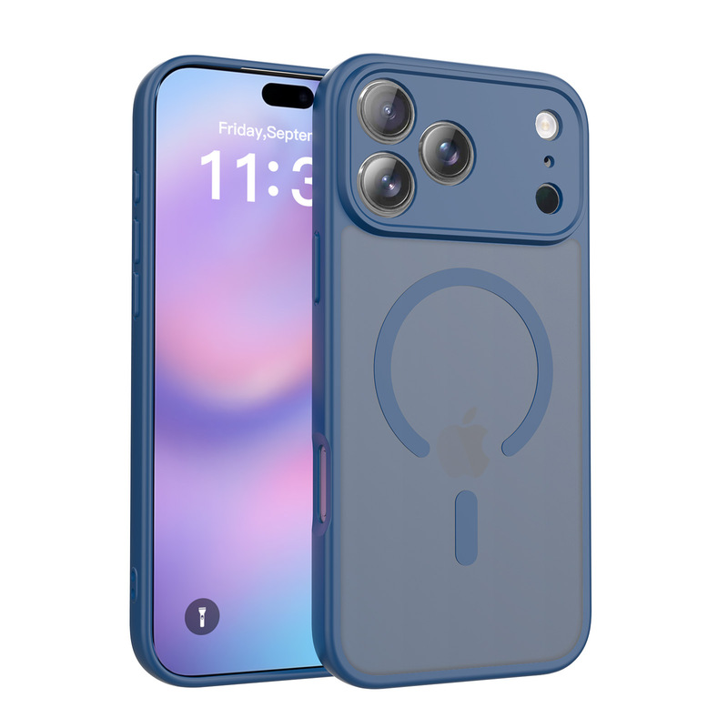 适用iPhone17Promax磁吸手机壳苹果16保护套Air防摔15磨砂14精孔p|undefined