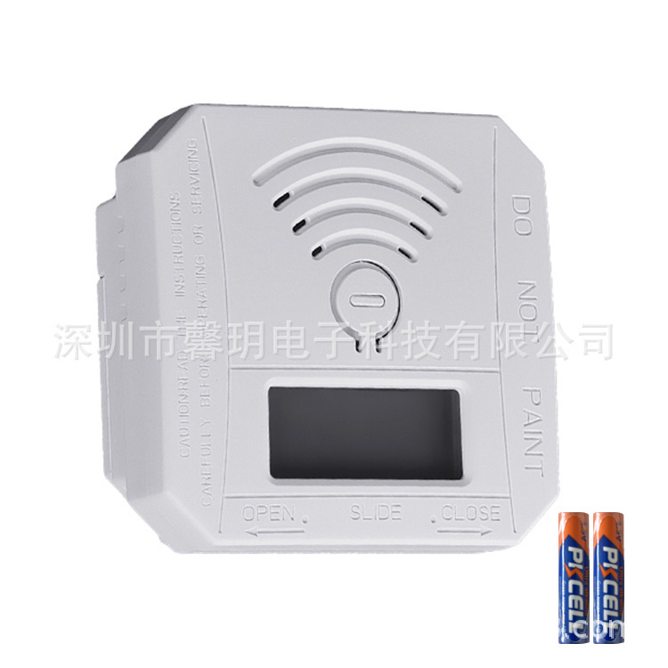 国境を越えた電気商アマゾンmini型練炭煙co一酸化炭素検出警報器lcd濃度表示|undefined