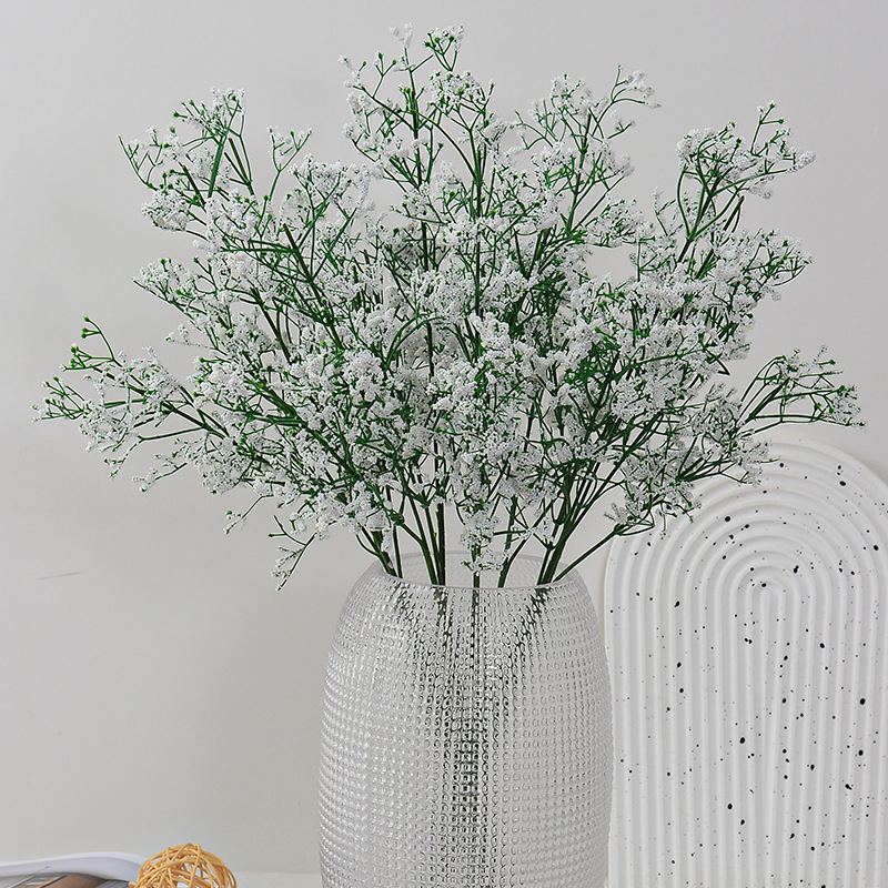 Simulated Star of David 3-branch snow white foam star wedding decoration hand-holding bouquet plastic artificial flower arrangement