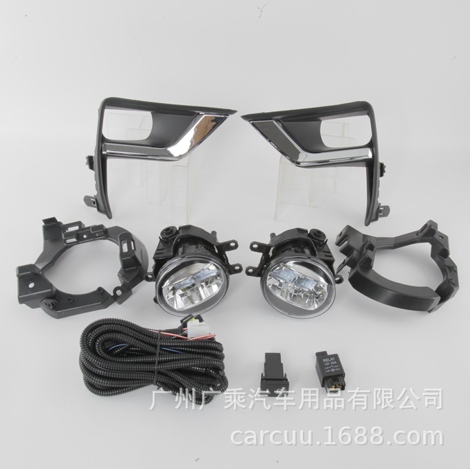 Aplicable a 2018 Toyota Prado FJ150 conjunto de luces de niebla delanteras