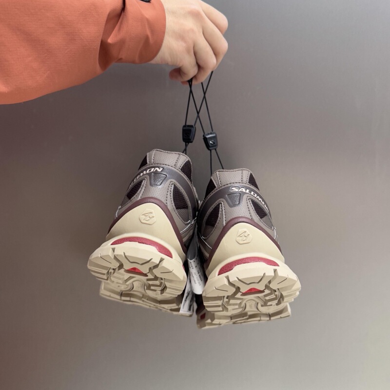 SALOMON 萨洛蒙 XT-QUEST 乌梅子酱 棕黄休闲户外跑鞋 478850|undefined