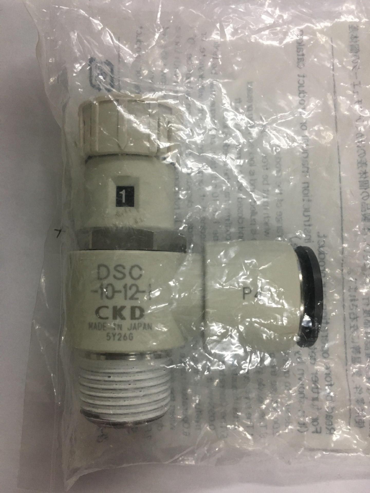 现货日本CKD精密刻度节流阀DSC-10-12-I调节阀全新原装真品秒发货