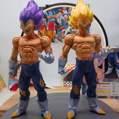 Dragon Ball Super Saiyan GK, Demonic Transformation, Altered Battle-Damaged Vegeta as a Destroyer God, Standing Pose, Boxed Figure
