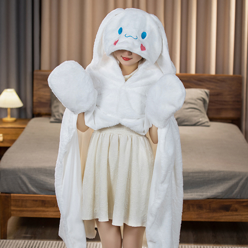 큰 귀 개 망토