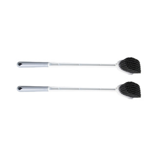Thickened Long-Handle Toilet Brush for Bathroom Cleaning, No Dead Corners, Soft Bristles, Household Wall-Mounted Squat Toilet Brush