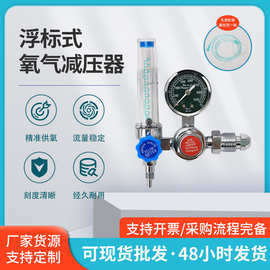 浮标式氧气吸入器 医用氧气吸入器湿化瓶 压力吸氧流量表