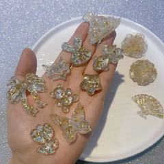 【金箔系列混款】萤火虫夜光 手工DIY饰品-树脂