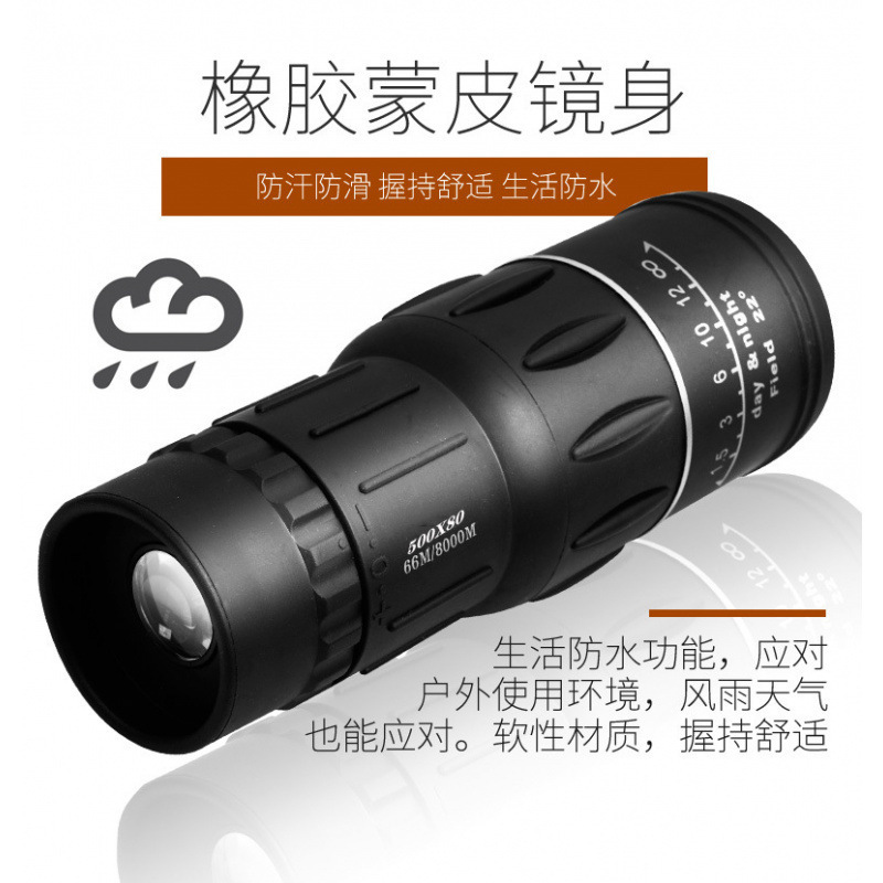 Telescopio portátil alemán de alta potencia de visión nocturna gafas de alta definición de imagen de imagen de ultra definición de un solo límetro para tomar fotos y ver mini