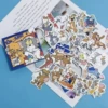 Cat and mouse sticker box (63 in total)