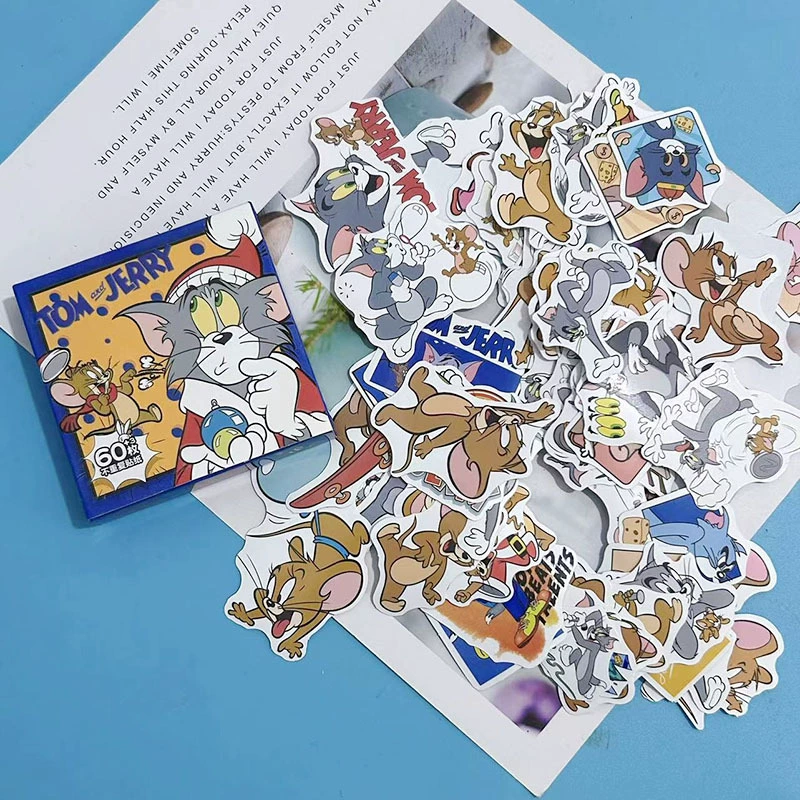 Милый водостойкий cartoon наклейка
