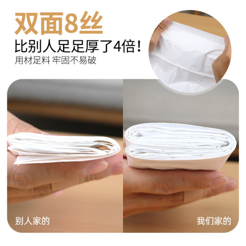 Portable cat litter bag disposable cat litter box lined cleaning bag drawstring plastic pet cat garbage bag for home use