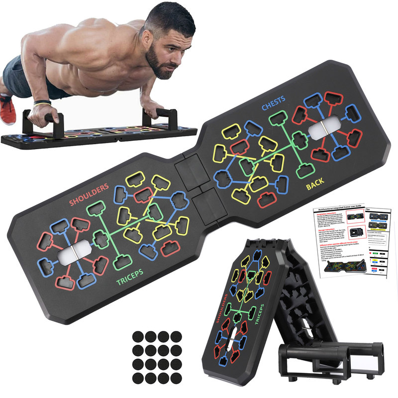 Push-up board cross-border T-shaped push-up bracket household push-up training board suit chest muscle abdominal muscle trainer