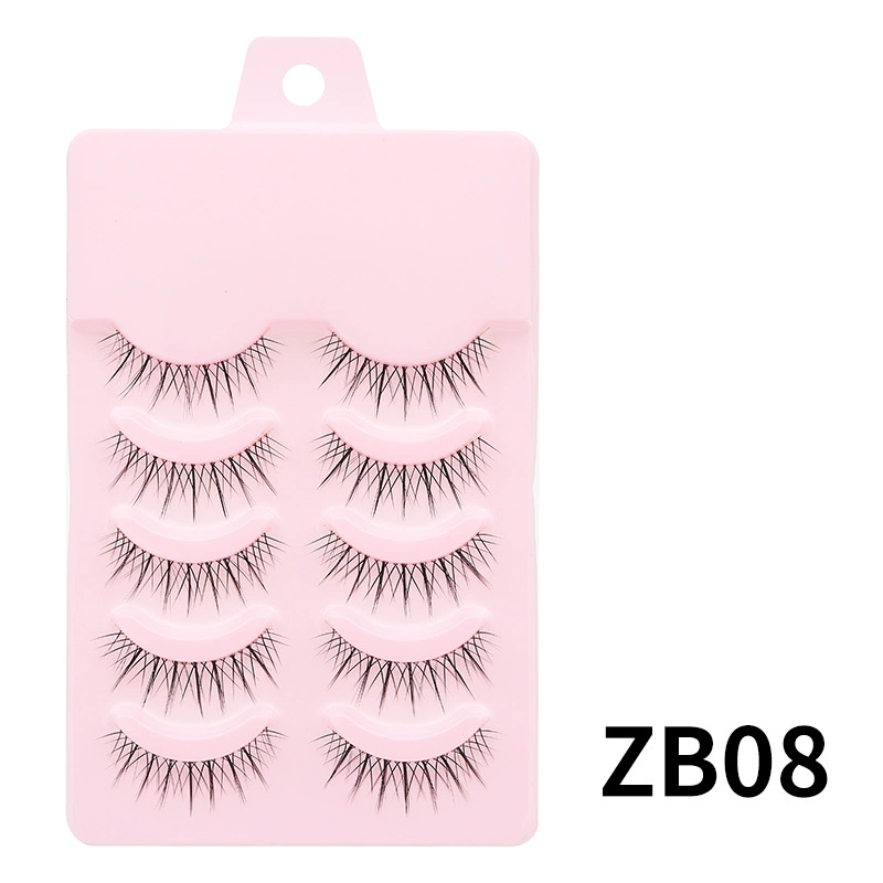 False Eyelashes DINGSEN, 5-Pair Set, Everyday & Cosplay Styles, Assorted Bands