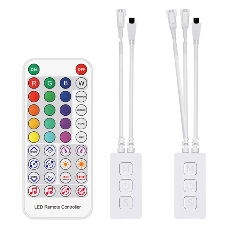 Sp611e幻彩bluetooth音楽コントローラ花火灯ledコントローラ付き携帯電話appスマート調光器