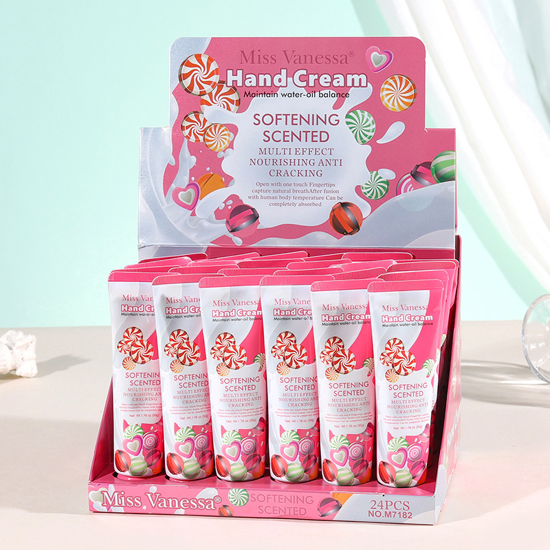 MissVanessa nuevo comercio exterior transfronterizo especial para hidratar, hidratar, anti-agrietamiento de la serie de frutas secas crema de manos