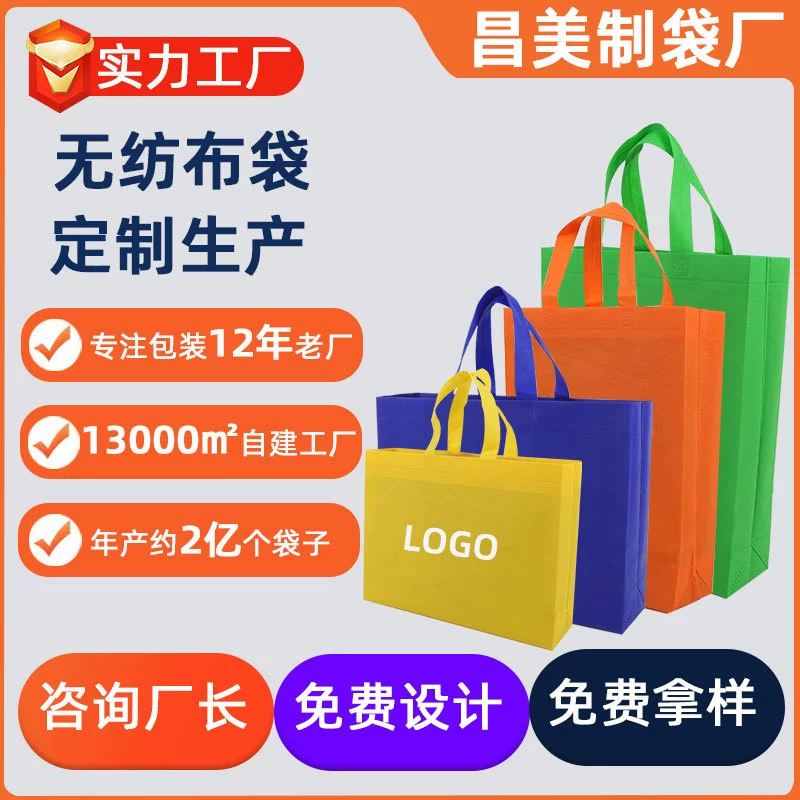 Нетканая сумка с принтом логотипа на заказ, выставочная тренировочная рекламная сумка, магазин одежды, сумка для покупок, экологически чистая сумка