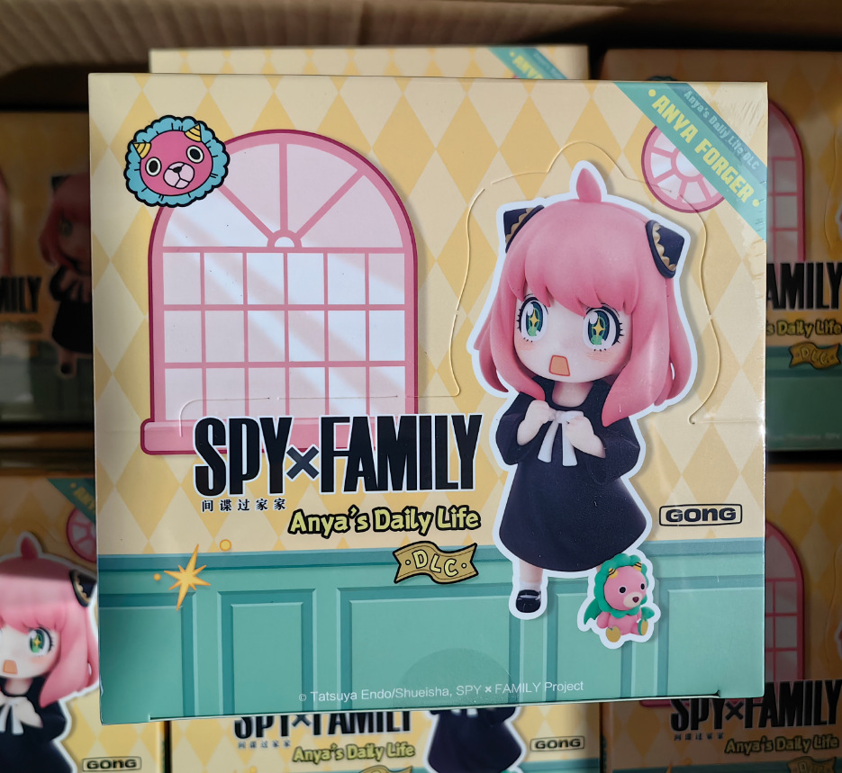 Bubble Mart Spy Play House Aniya’s Daily DLC Figures (Full Box of 4 Models)