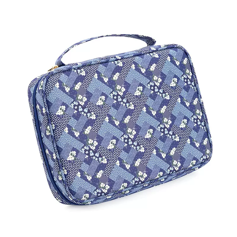 跨境热卖祷告书手提包拉链多功能书本收纳便携式印花书包书皮