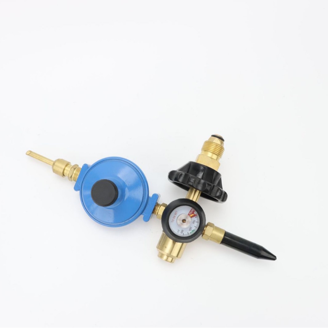 外销大型氦气减压器 氦气充气具 充气球减压器 氦气充气嘴