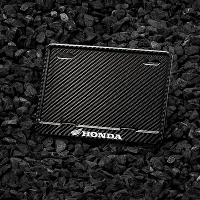 Frame, License Plate Holder, Nömrə qabı - motorcycle-molded-dry-carbon-twill-honda