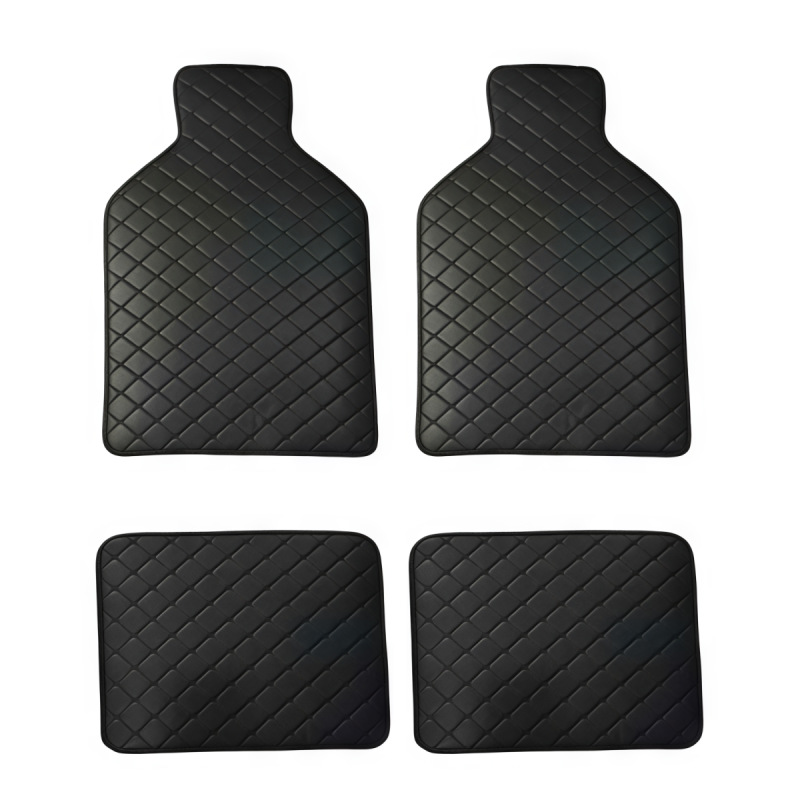 Cross-Border Car Floor Mats Temu Amazon Flat Bottom