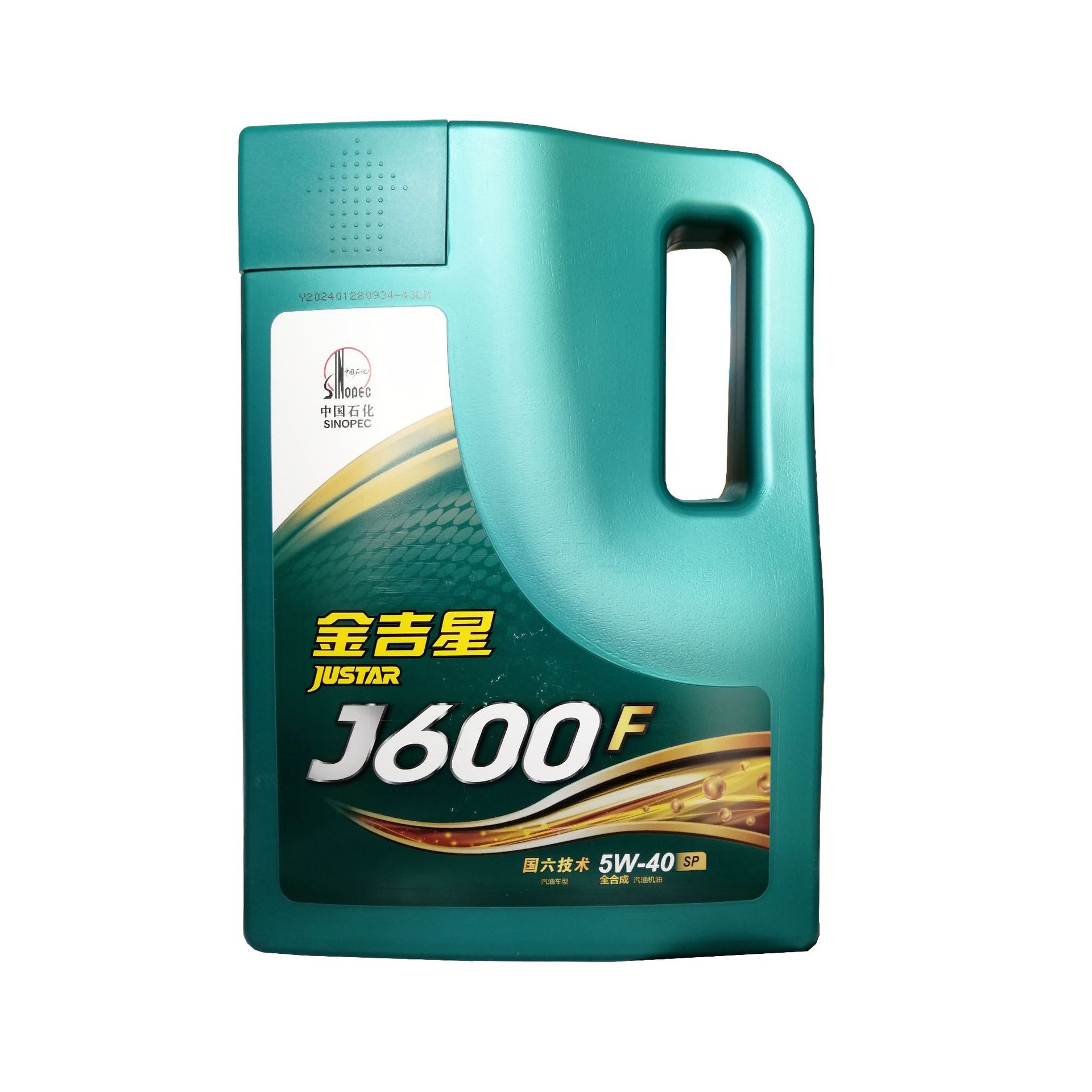 青岛长城润滑油 金吉星J600F SP 5W40汽机油 全合成机油