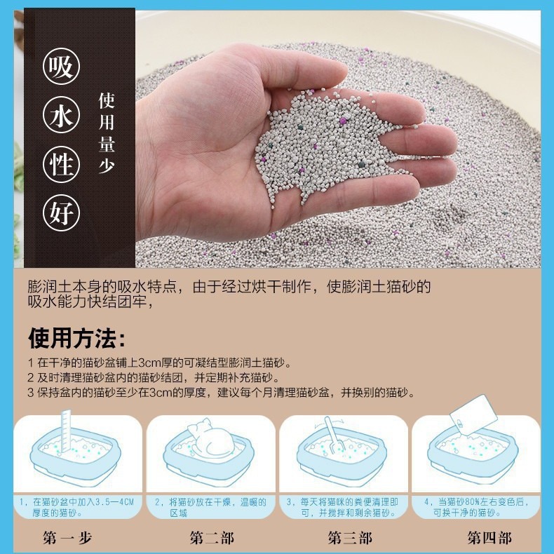 Arena para gatos de bentonita Spot Venta al por mayor Arena para gatos de limón Envío gratis 10 kg Desodorizante Arena para gatos con bajo polvo