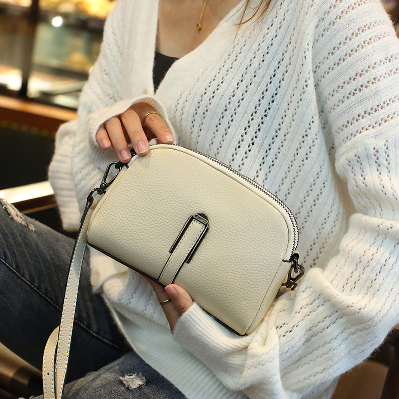 Women's Crossbody Shoulder Bag In Genuine Leather Versatile_voghion.com
