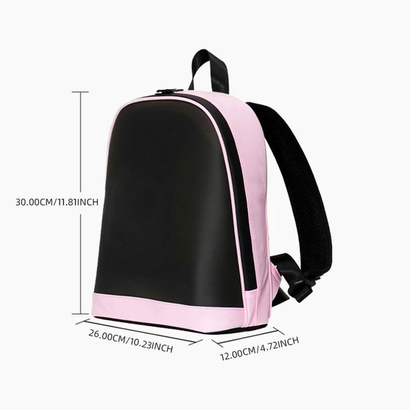 Crelander LEDバックパックレディースファッションバックパックマルチカラーオプション学生バックパックピクセルDIYショルダーバッグ|undefined