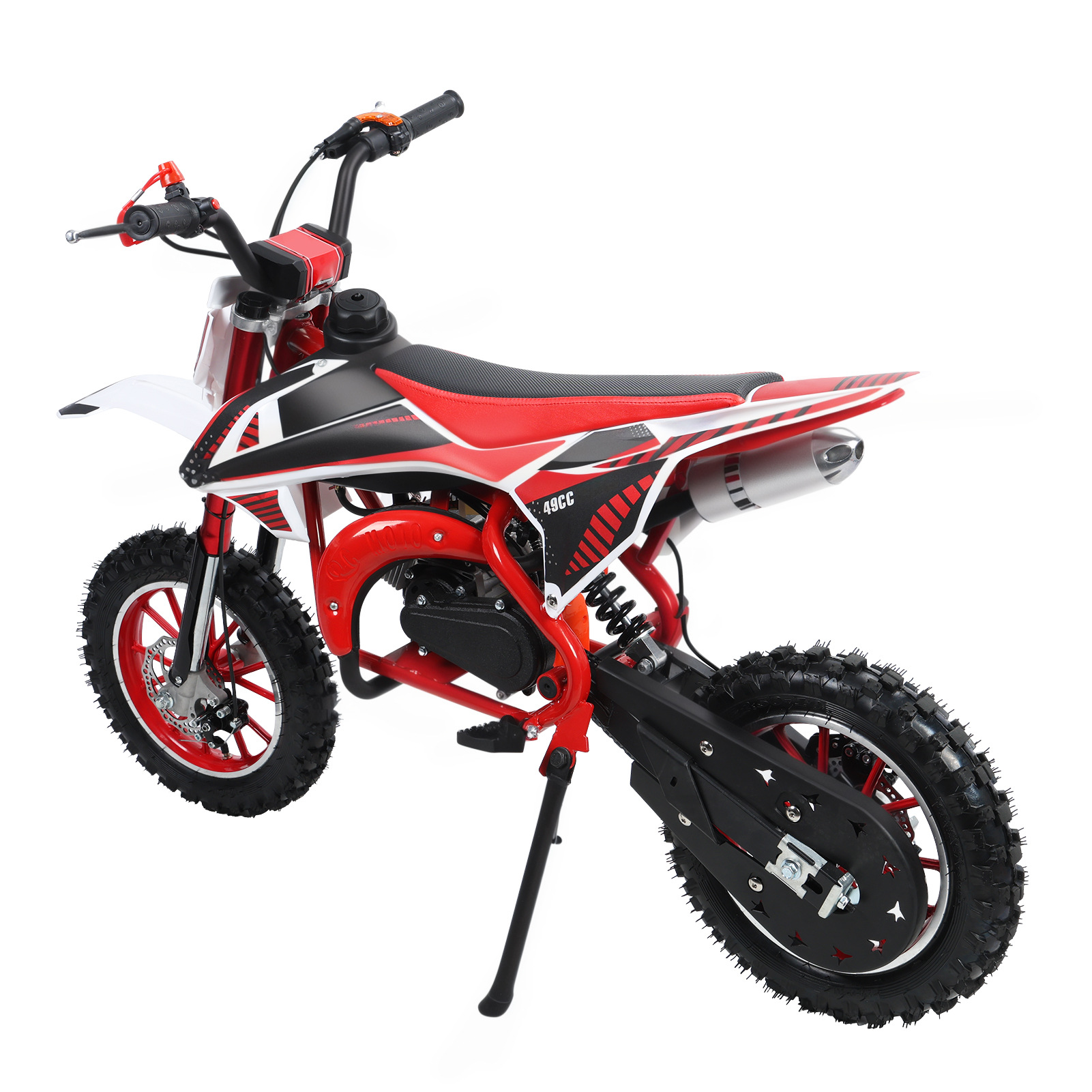 Foreign Trade Cross-Border Small Mountain Sports Two-Stroke Bicycle Light Youth Mini Beach Off-Road Motorcycle