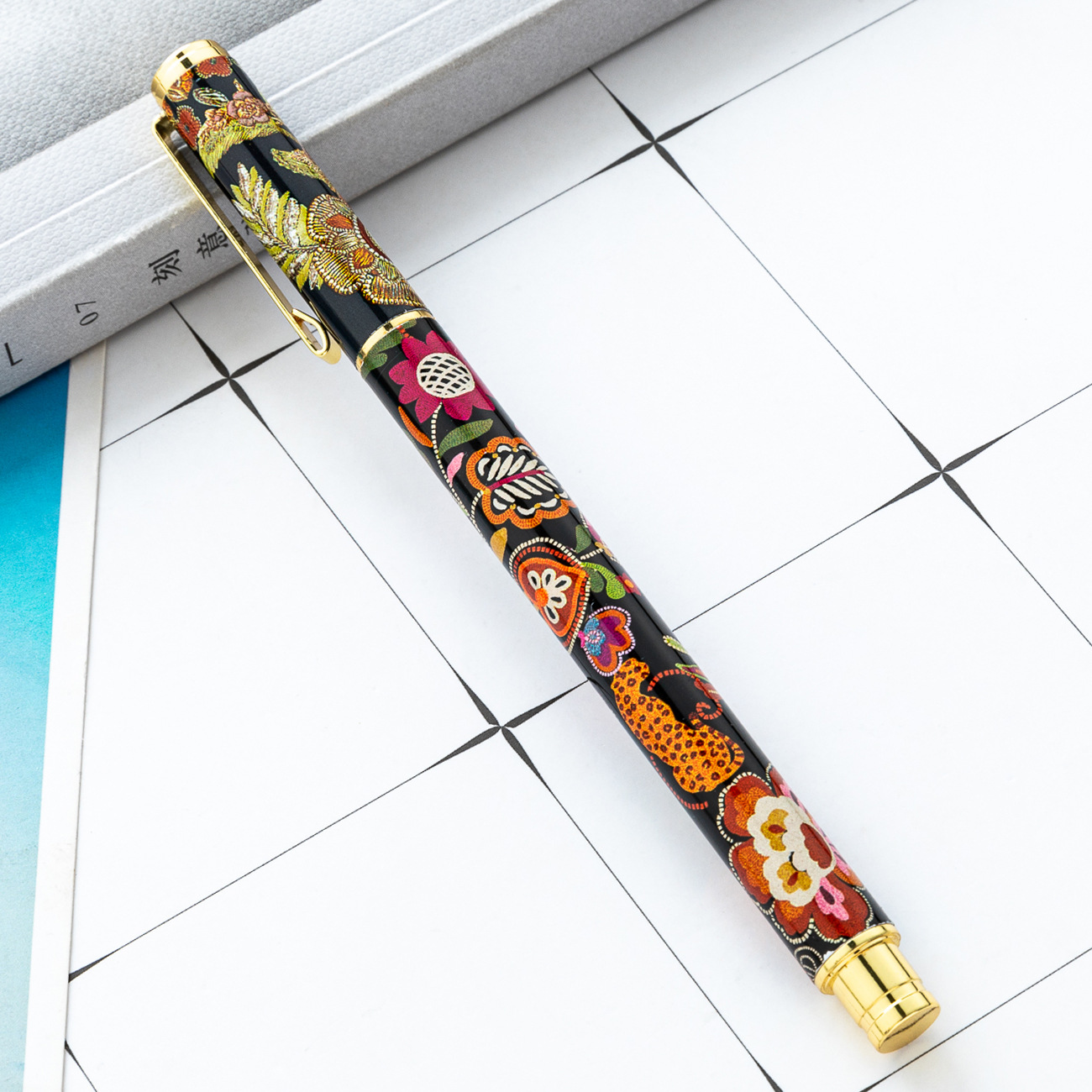 Impresión de transferencia térmica creativa lápiz de firma de película impresa de varilla completa lápiz de bola puede grabar logotipo de regalo de comercio exterior lápiz publicitario