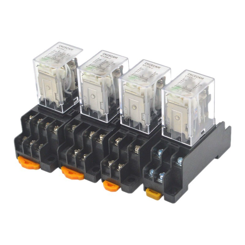 Малое промежуточное реле 220V AC 24V12V DC HH52P 53P 54PMY4NJ220V AC