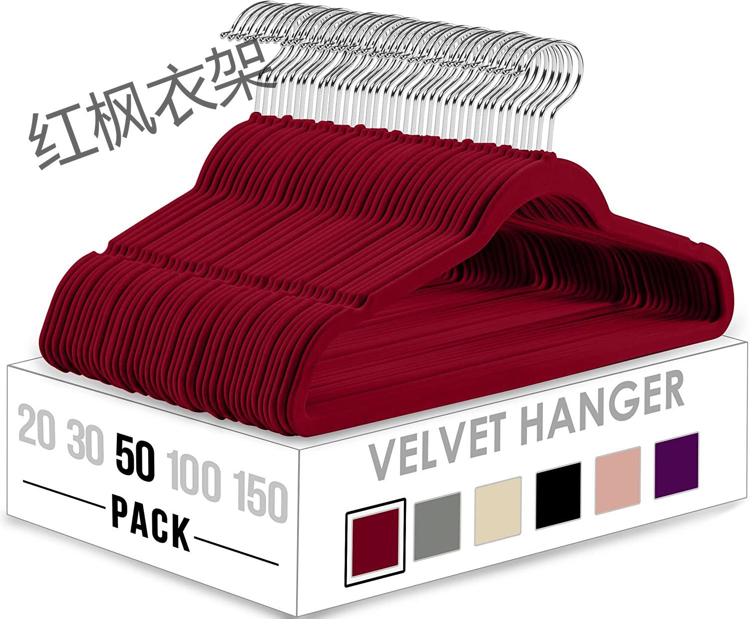 Adulto simple antideslizante sin costuras flocado percha de ropa organizador de almacenamiento estante de ropa especial del maestro directo de fábrica ultrafino