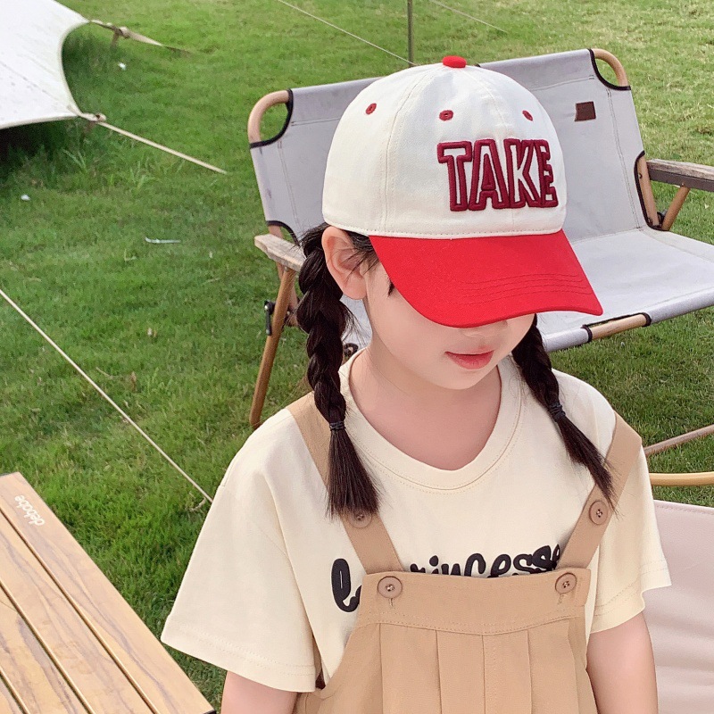 Kids Casual Sun Hat Breathable Summer Baseball Cap With Protection_voghion.com