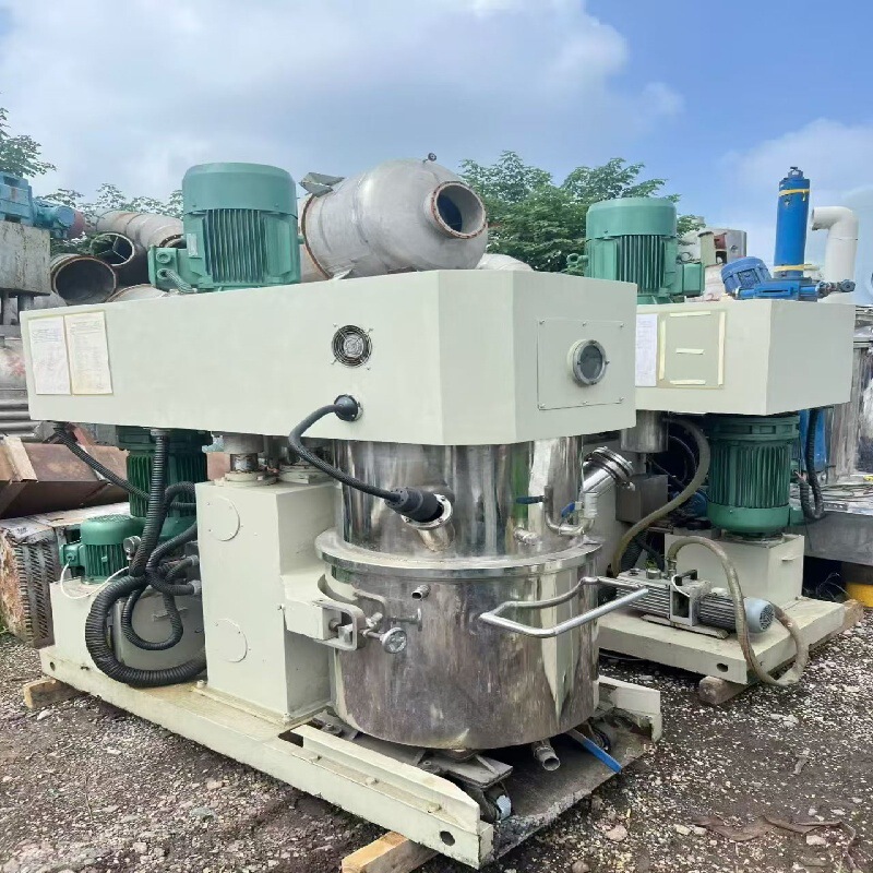 Used multifunctional dispersing machine, 100-liter planetary mixing vacuum mixer suitable for industrial viscous materials Shengrun