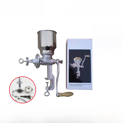 Household manual grinder, powder grinder, shredder, household hand-crank grinder, hand-crank 500g shredder