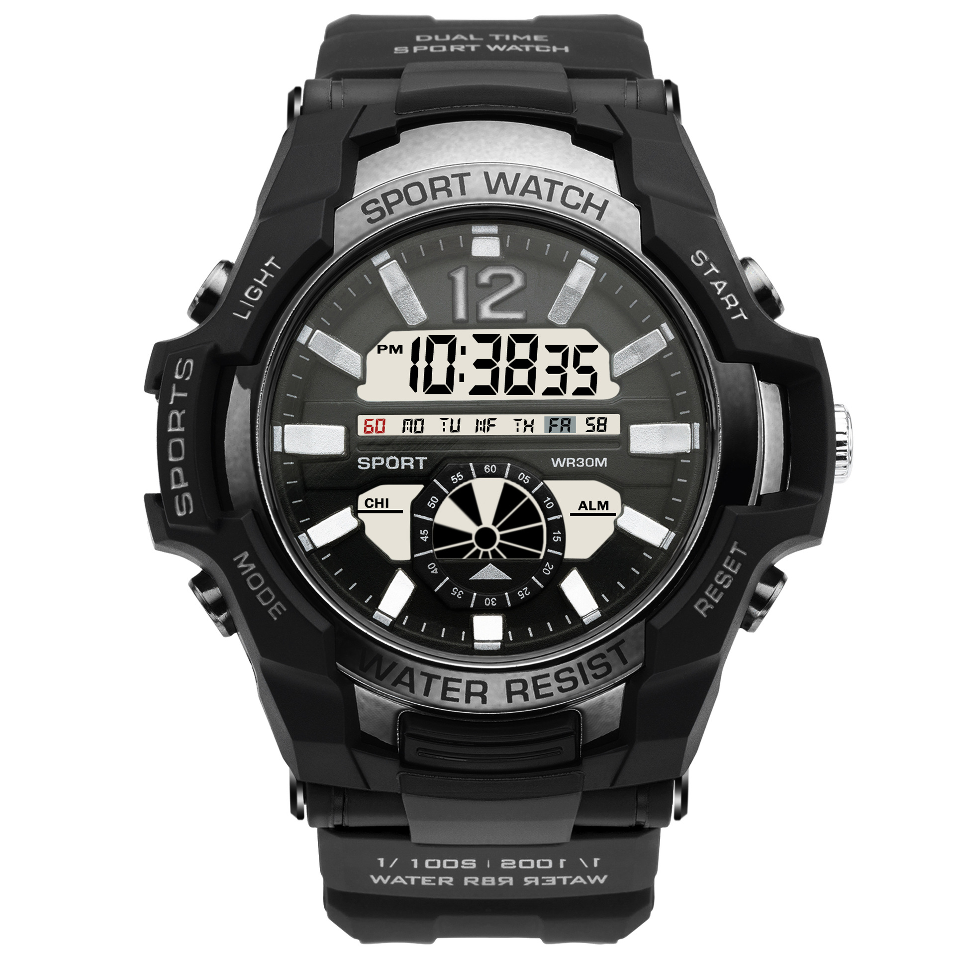 2022 otoño nuevo reloj electrónico adulto reloj despertador luminoso reloj deportivo de moda reloj grande dial reloj dominante