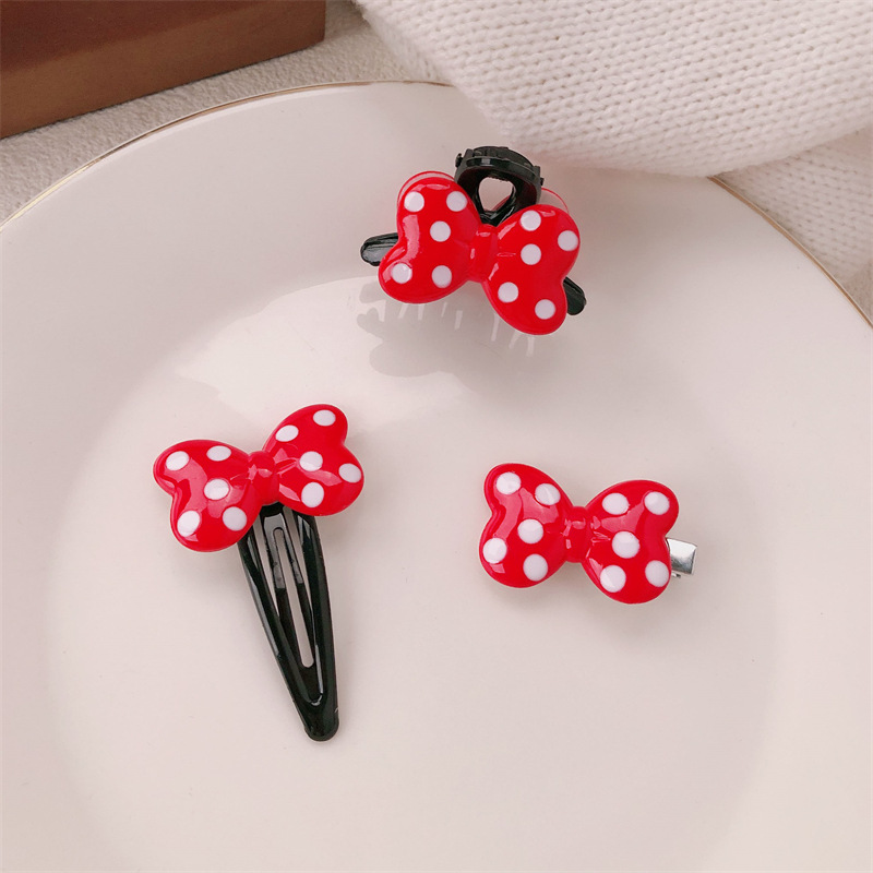 Corda de cabello de arco de punto de onda rojo princesa cabeza encantadora chica atada banda elástica de cabello de alta elasticidad joyería para el cabello