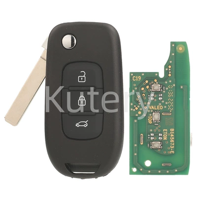 car key with 4A chip, Car Keys - original-factory-board-aftermarket-case-3-key-va2
