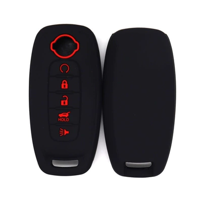new key case Nissan Altma: Car key bag - bulk-black-red-glue