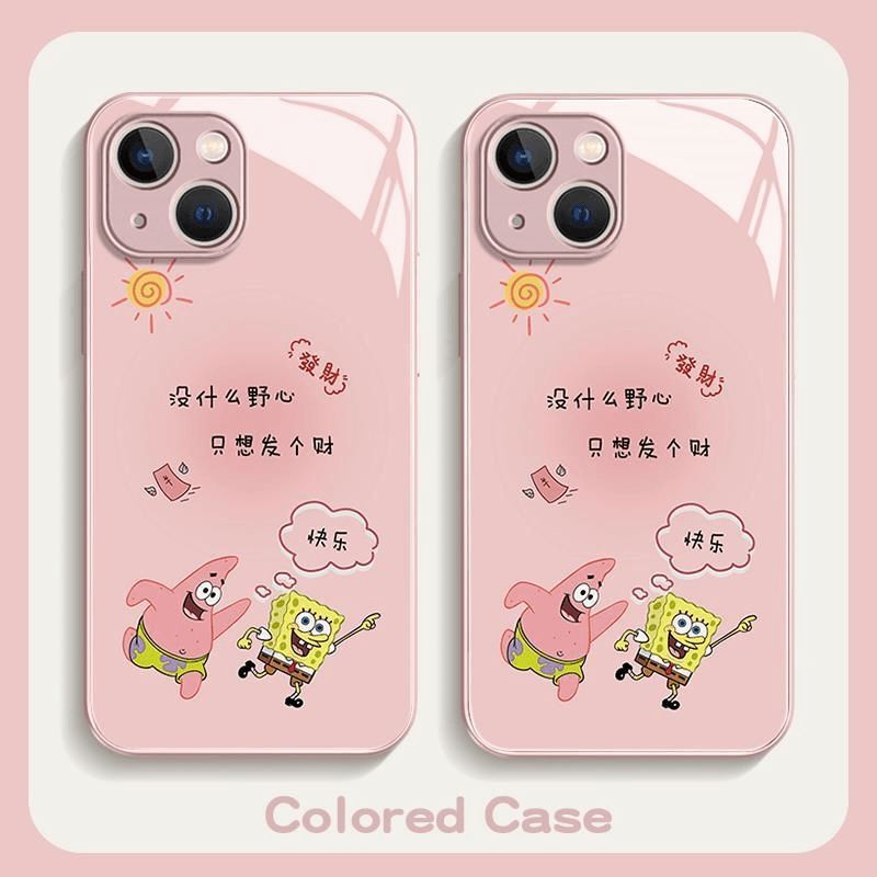Spongebob Is Suitable for Apple 17Promax Mobile Phone Case Iphone16 Fun 15 Cute 14 Hard Shell 12/X Spongebob Is Suitable for Apple 17Promax Mobile Phone Case Iphone16 Fun 15 Cute 14 Hard Shell 12/X